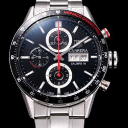 Tag Heuer 태*호** 까레라 최신형 CV2A1F.BA0796 모나코 그랑프리 에디션!! 크로노그래프 블랙 다이얼 브레이슬릿 오토매틱 무브먼트 tag0339 - Carrera Monaco Grand Prix Calibre 16 Limited Edition Chronograph Black Dial Bracelet 7750B-2 High Quilty Automatic Movement