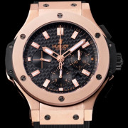  Hublot 301.PM.1780.RX 에볼루션 18k로즈골드 크로노그래프 블랙 카본 다이얼 신형 ETA 7750오토매틱 무브먼트 hub0197 - Hublot Bigbang TOP Grade Quality Evolution 18k Rose Gold Chronograp Black Carbon Dial ETA 7750 Automatic Movement