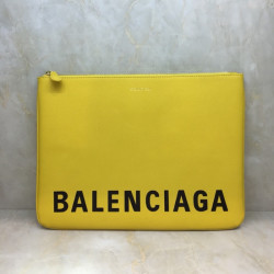 발렌*** 2020 Villle Clutch Bag,34CM - 발렌*** 2020 빌 남여공용 클러치백, BGB0452, 34cm,옐로우