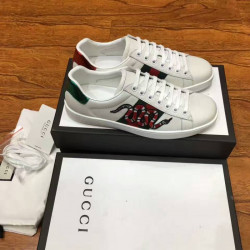 구* 에이스 Ace embroidered snake sneaker