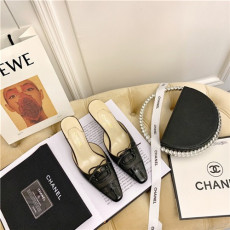 CHANEL 샤* 여성용 슬리퍼 힐 (힐높이6.5CM) C97012 2020/신상