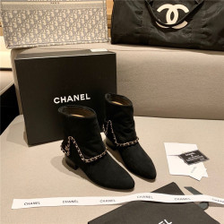 CHANEL 샤* 여성용 부츠 (굽높이4.5CM) C93324 2020/신상