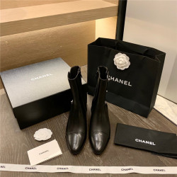 CHANEL 샤* 여성용 부츠 (굽높이7CM) C51444 신상