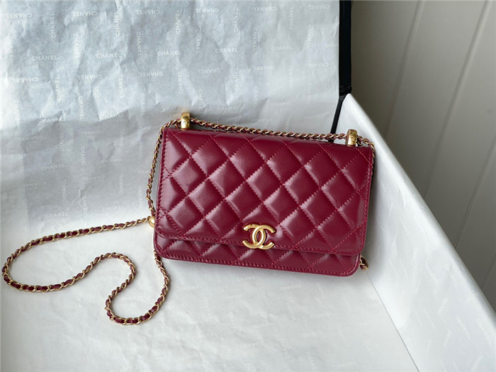 CHANEL 샤* WOC 19CM 미니백 AS81115