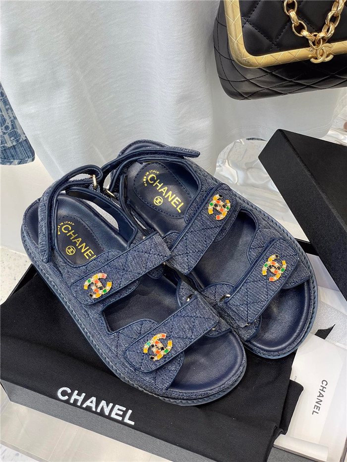 CHANEL 샤* 여성용 샌들 C24050