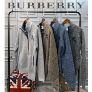 BURBERRY  버버리 BIG KNIGHT 보카시니트 노바체크후리스 집업[스탠다드핏]