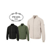 Prada 프라다 시보리 블루종 항공 자켓