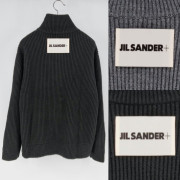 Jil sander  질샌더 램스울 하찌 니트집업