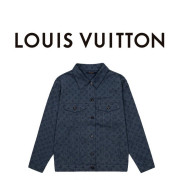 LOUIS VUITTON 루이비통 모노그램 데님 셔츠자켓