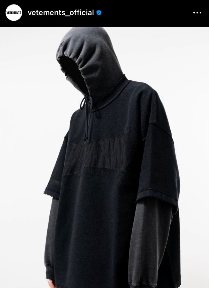 VETEMENTS 베트* 브랜드 로고 반팔