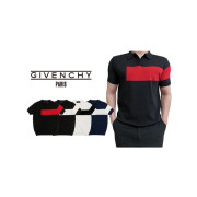 Givenchy 지방시  가슴배색 반팔 카라 니트 (수입국내배송)